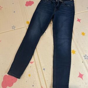 Stylish Dark Blue Skinny Jeans